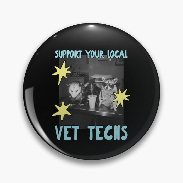 Item preview, Support Your Local Vet Techs designed and sold by The-Mut3d-Ghost.