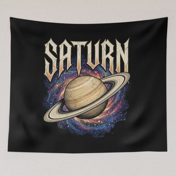 Item preview, Saturn: Space Planet Astronomy Cosmic Galaxy Universe Retro Celestial Outer Space Design Saturn Solar System Planet designed and sold by NewaveBoutique.