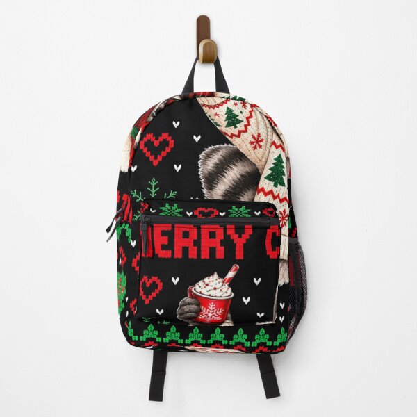 Item preview, Merry Christmas Raccoon Heart Sunglasses Ugly Sweater Funny Holiday designed and sold by JaysonStone.