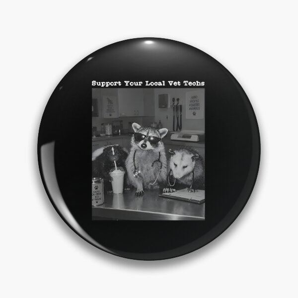 Item preview, Support Your Local Vet Techs designed and sold by The-Mut3d-Ghost.
