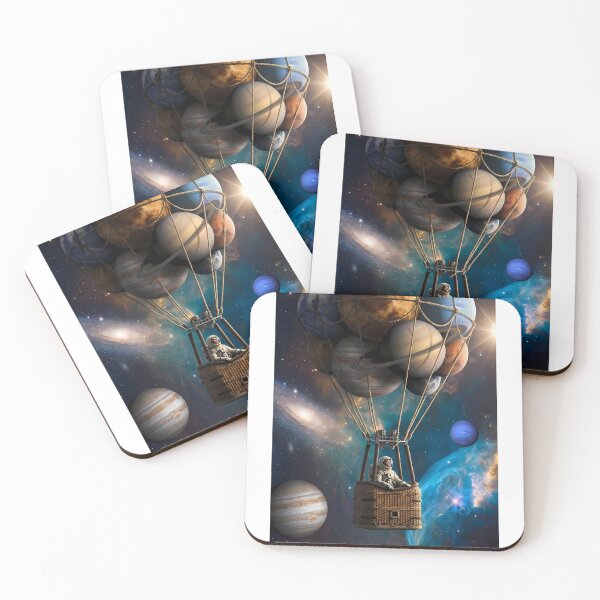 Item preview, Astronaut Planet Balloon Space Voyage designed and sold by AstroTransit Co..