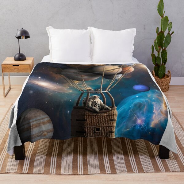 Item preview, Astronaut Planet Balloon Space Voyage designed and sold by AstroTransit Co..