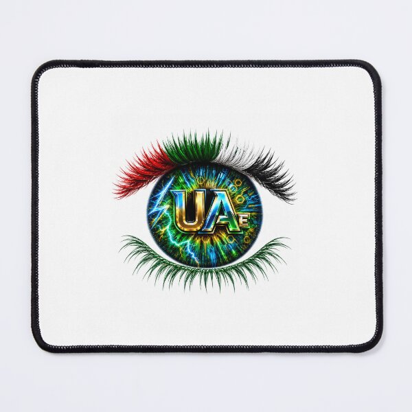 Item preview, UAE Eye Logo Colorful Design designed and sold by AksNoor116.