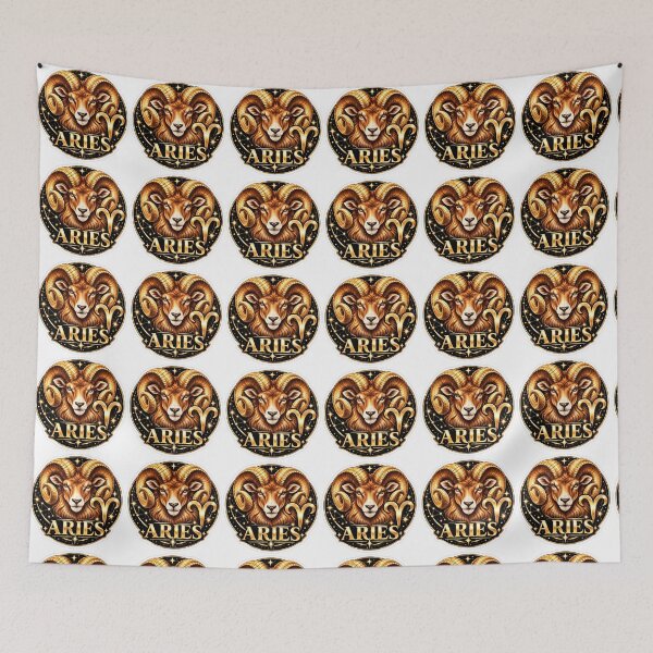 Item preview, Aries (March 21 - April 19) designed and sold by Suadela Branding.