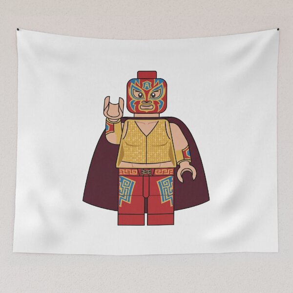 Item preview, Rayo Americano Patriotic Luchador Minifig designed and sold by Bad-Decisions-Designs.