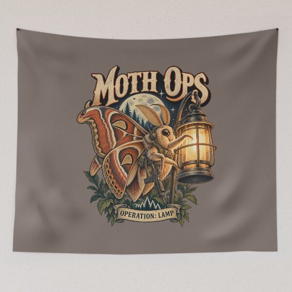 Item preview, Moth Ops - Tacticool Collection 2026 #1 designed and sold by slemfiskz.