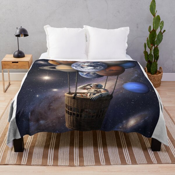 Item preview, Cosmic Journey: Astronaut and Planet Balloons designed and sold by AstroTransit Co..
