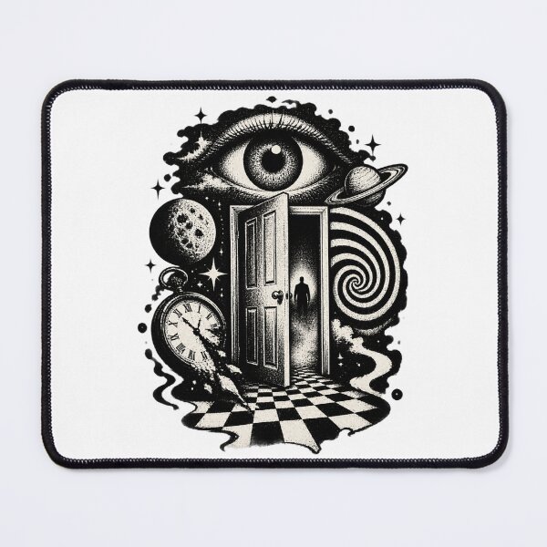 Item preview, The Twilight Zone Inspired Retro Sci-Fi Design designed and sold by TheDeadline.