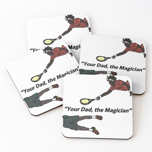 Item preview, Gaël Monfils: Your Dad, the Magician designed and sold by racquetbearclub.