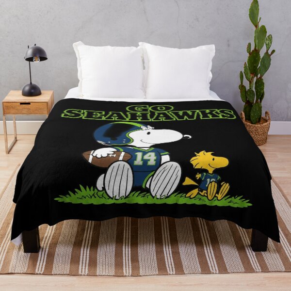 Item preview, Go Seahawks Retro Snoopy designed and sold by EvelyniliBoydz.