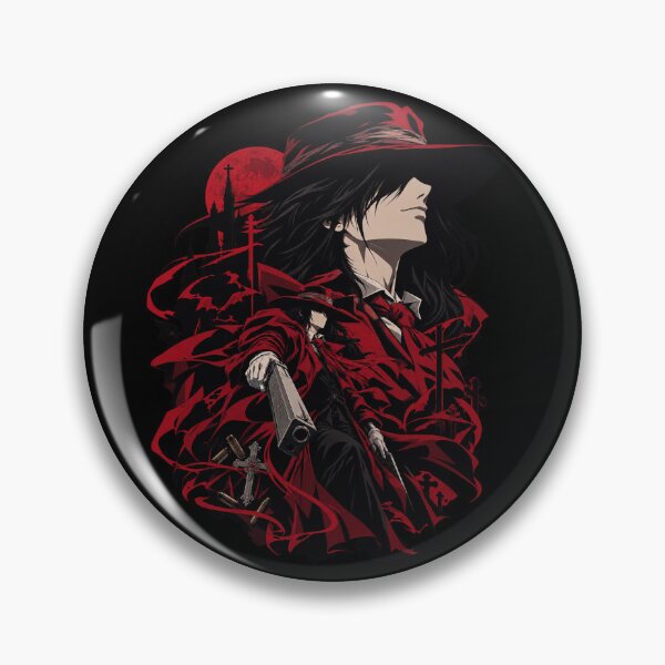Item preview, Alucard Vampire Silhouette Poster – Hellsing Ultimate designed and sold by · GAMING SOUL ·.