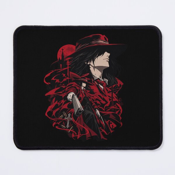 Item preview, Alucard Vampire Silhouette Poster – Hellsing Ultimate designed and sold by · GAMING SOUL ·.