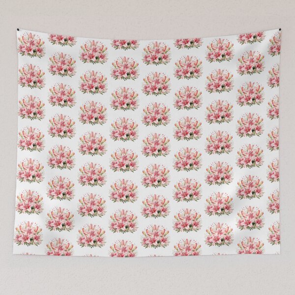 Item preview, Pink Lily Crown | Elegant Floral Aesthetic Art designed and sold by Mandayartstudio.
