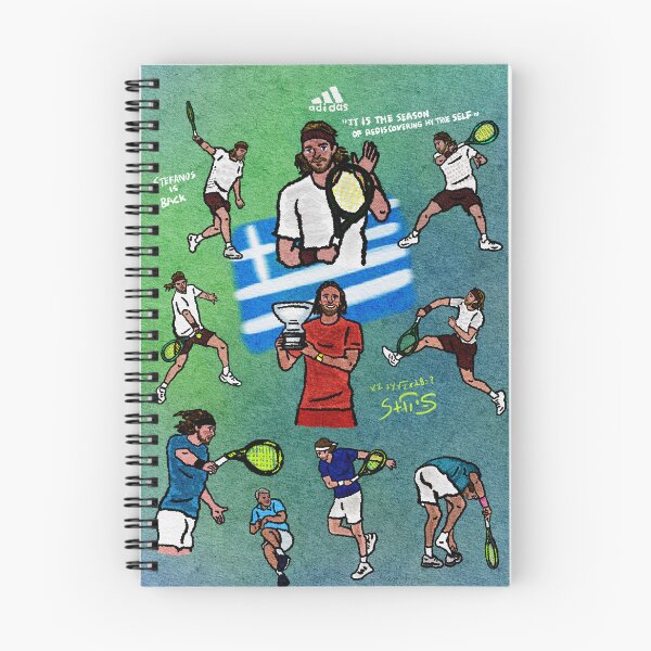 Item preview, The Moment of Stefanos Tsitsipas designed and sold by racquetbearclub.