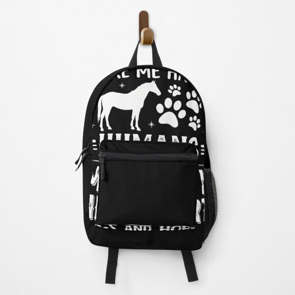 Item preview, Dogs And Horses Make Me Happy Humans Make My Head Hurt Animal Lover Pet Owner Equestrian Canine Equine designed and sold by ZAbiriarto.