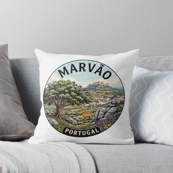 Item preview, Marvão Portugal: Deer and Alentejo Countryside designed and sold by CircinusStore.