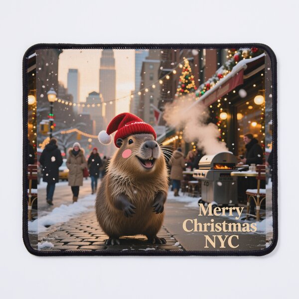 Item preview, Merry Christmas NYC designed and sold by casamomo.