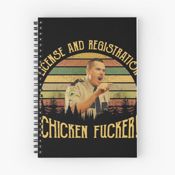 Item preview, Super Troopers  Farva License And Registration Chicken Fucker designed and sold by Kabege-Arts.