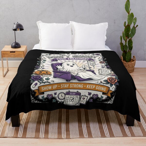 Item preview, Don’t Ghost Your Treatment – Halloween Nurse Dialysis designed and sold by Printed Mistakes.