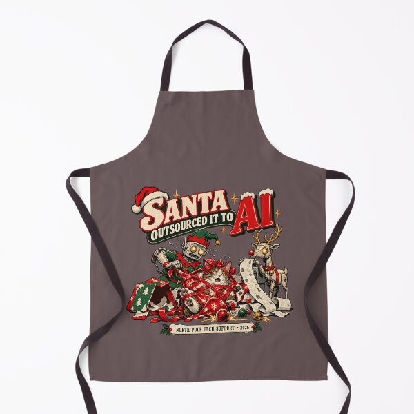 Item preview, Santa outsourced it to AI designed and sold by slemfiskz.