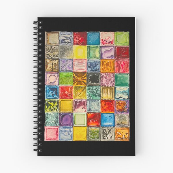 Item preview, Watercolour Glass Tiles designed and sold by emcrawfordart.