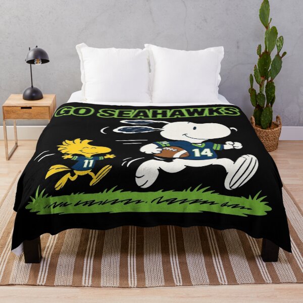 Item preview, Go Seahawks Retro Snoopy designed and sold by EvelyniliBoydz.