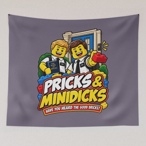 Item preview, Pricks & Minidicks - Have you heard the good brick? designed and sold by slemfiskz.