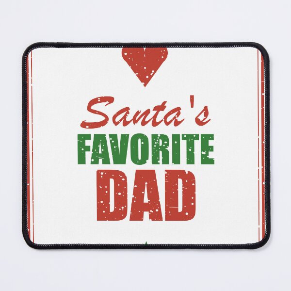 Item preview, Santa's Favorite Dad designed and sold by SpruchwerkShop.