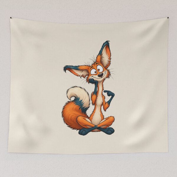 Item preview, Mischievous Fox designed and sold by ZYVARENNE.
