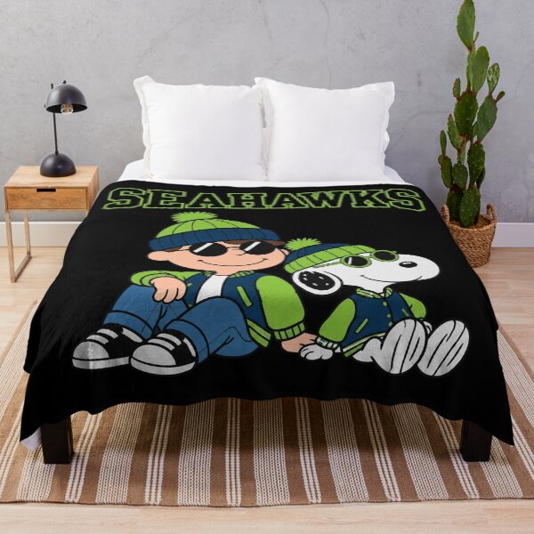 Item preview, Charlie Brown Snoopy Seahawks designed and sold by EvelyniliBoydz.