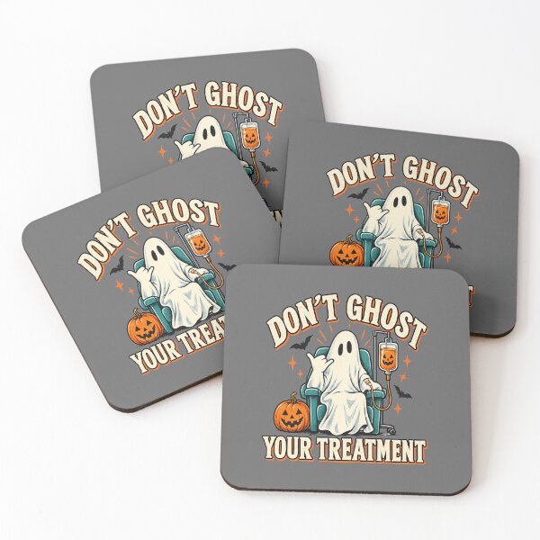 Item preview, Don’t Ghost Your Treatment – Halloween Nurse Dialysis designed and sold by Printed Mistakes.
