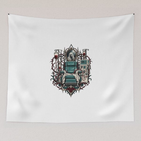 Item preview, Don't Ghost Your Treatment — Gothic Treatment Station designed and sold by UrbanCanvvas.
