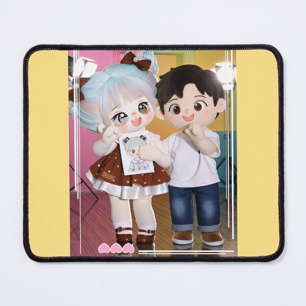 Item preview, Cute Plush Doll Couple - Loved Just As You Are designed and sold by Nicole_83.