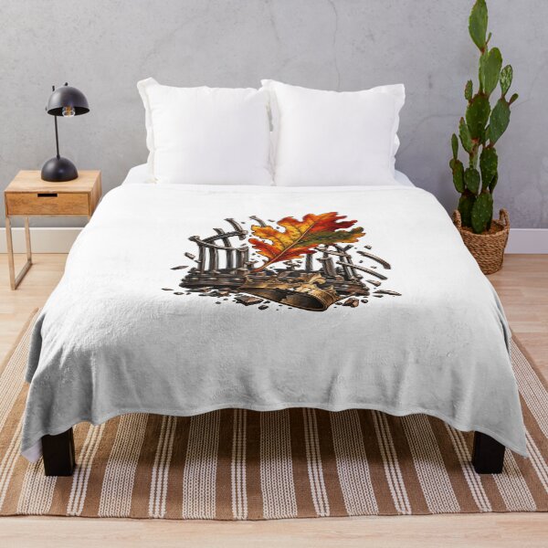 Item preview, My Favorite Season is The Fall of Fascism — Leaf Breaks the Cage designed and sold by UrbanCanvvas.