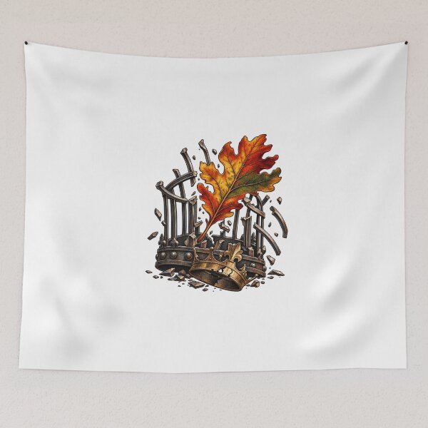 Item preview, My Favorite Season is The Fall of Fascism — Leaf Breaks the Cage designed and sold by UrbanCanvvas.