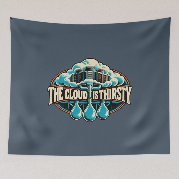 Item preview, The Cloud is Thirsty designed and sold by slemfiskz.
