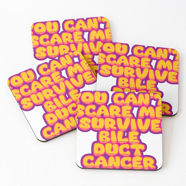 Item preview, You Can't Scare Me, I Survived Bile Duct Cancer – Funny Cancer Survivor Saying designed and sold by TheIconSmith.