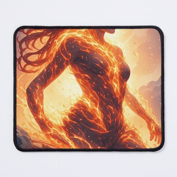 Item preview, Fire Incarnate — Elemental Flame Goddess designed and sold by halibutgoatramb.