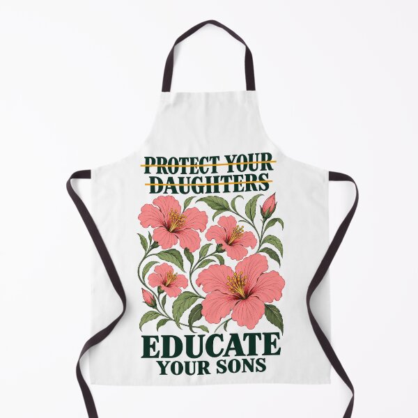 Item preview, Educate Your Son Floral Feminist designed and sold by roni-harbor.