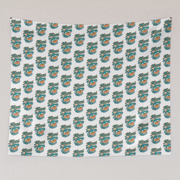 Item preview, Vintage Miami Dolphins Football Classic Design for Fans and Sports Enthusiasts designed and sold by Maxim Burner.