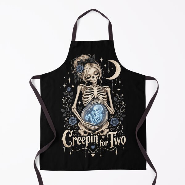 Item preview, Pregnant Skeleton Mom Expecting Baby Boy Gothic Halloween designed and sold by Meandmyshop.