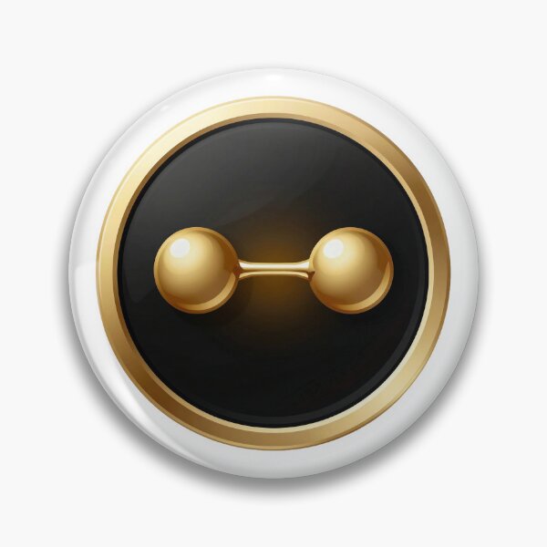 Item preview, Golden Chemical Bond | Luxury Gold Chemistry Symbol designed and sold by simaso.