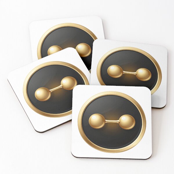 Item preview, Golden Chemical Bond | Luxury Gold Chemistry Symbol designed and sold by simaso.