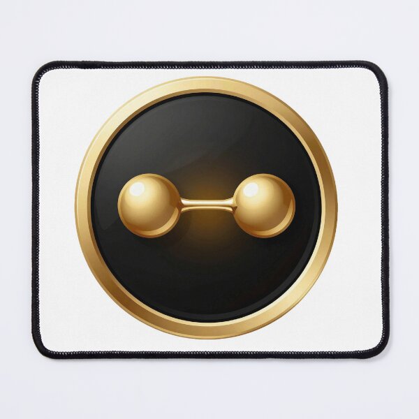 Item preview, Golden Chemical Bond | Luxury Gold Chemistry Symbol designed and sold by simaso.