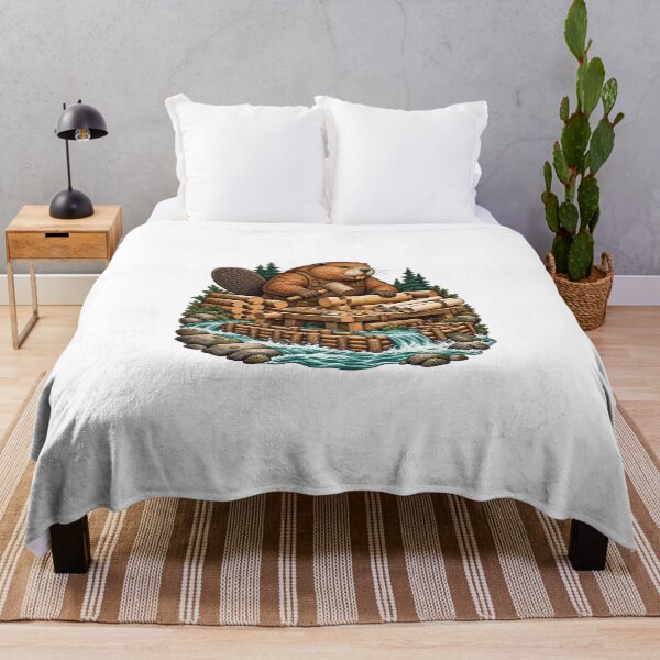 Item preview, It's Just One Dam Project After Another Funny Beaver — Beaver Workshop Dam designed and sold by UrbanCanvvas.