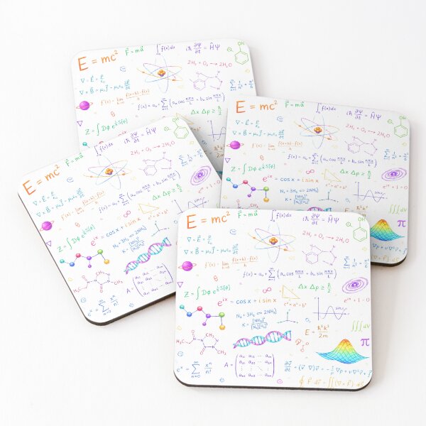 Item preview, Colorful Formulas  designed and sold by SAM-ART-PK.