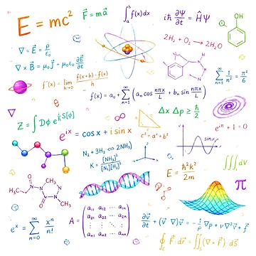 Artwork thumbnail, Colorful Formulas by SAM-ART-PK