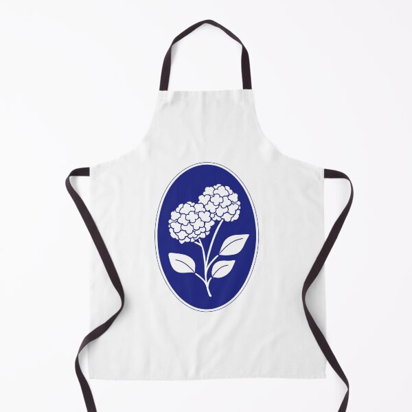 Item preview, Vintage Blue Botanical Floral Motif in Oval Frame - 17 designed and sold by ivyysophia.