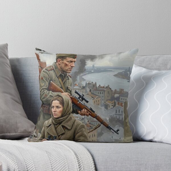 Item preview, Enemy at the Gates War Drama Fine Art Tribute designed and sold by Art's Diner.