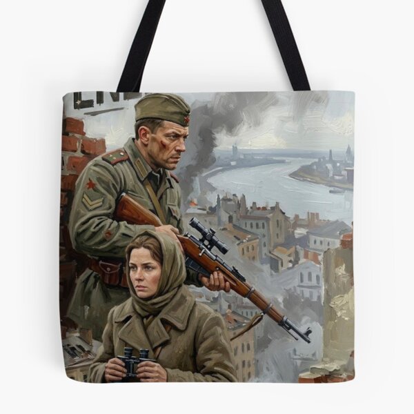 Item preview, Enemy at the Gates War Drama Fine Art Tribute designed and sold by Art's Diner.